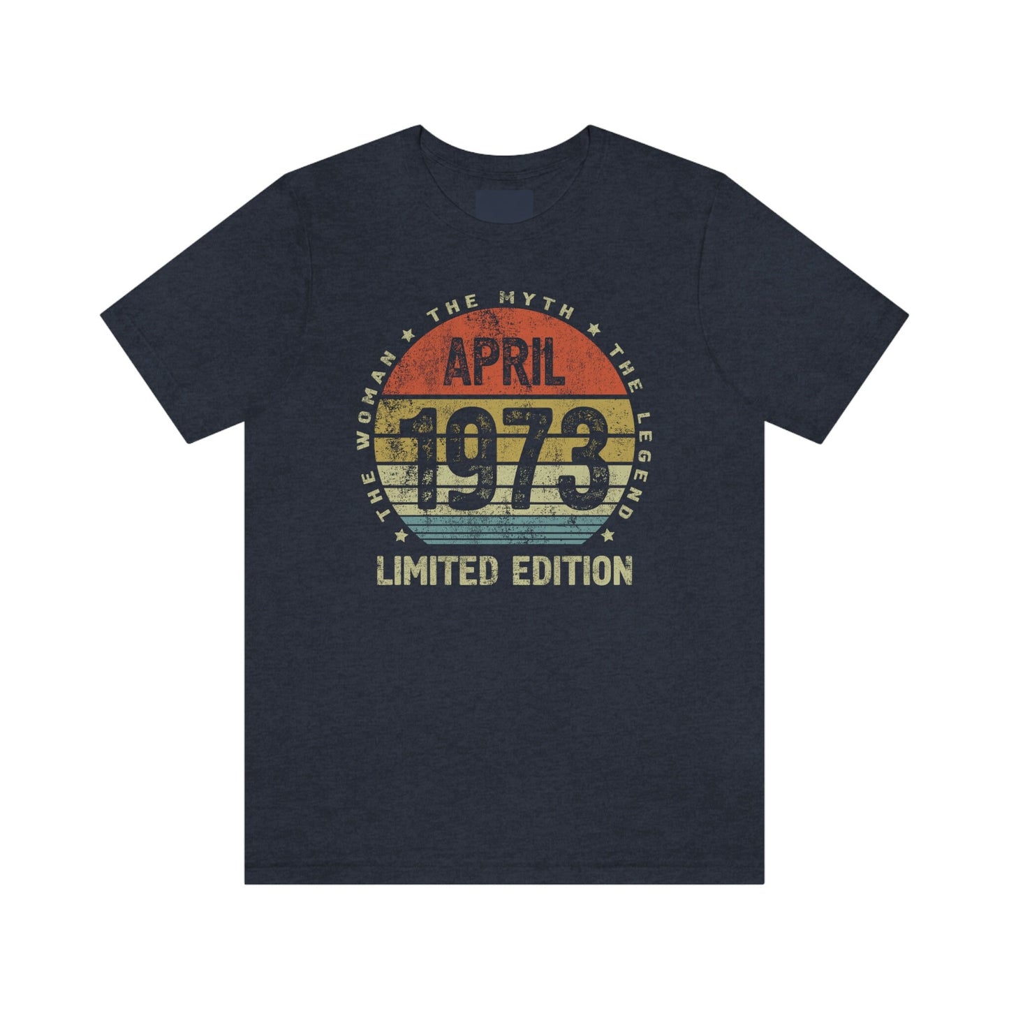 April 1973 birthday shirt for women or wife,  Gift shirt for sister or girlfriend