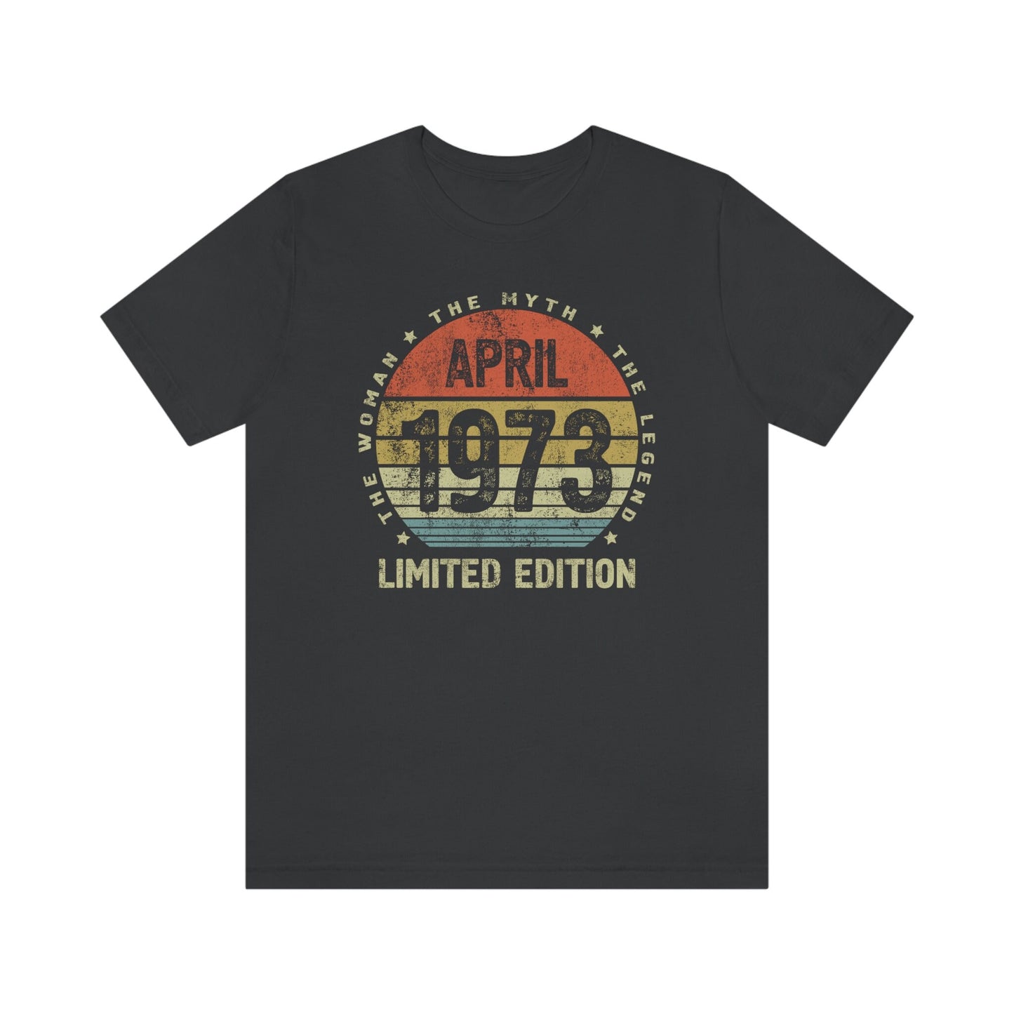 April 1973 birthday shirt for women or wife,  Gift shirt for sister or girlfriend