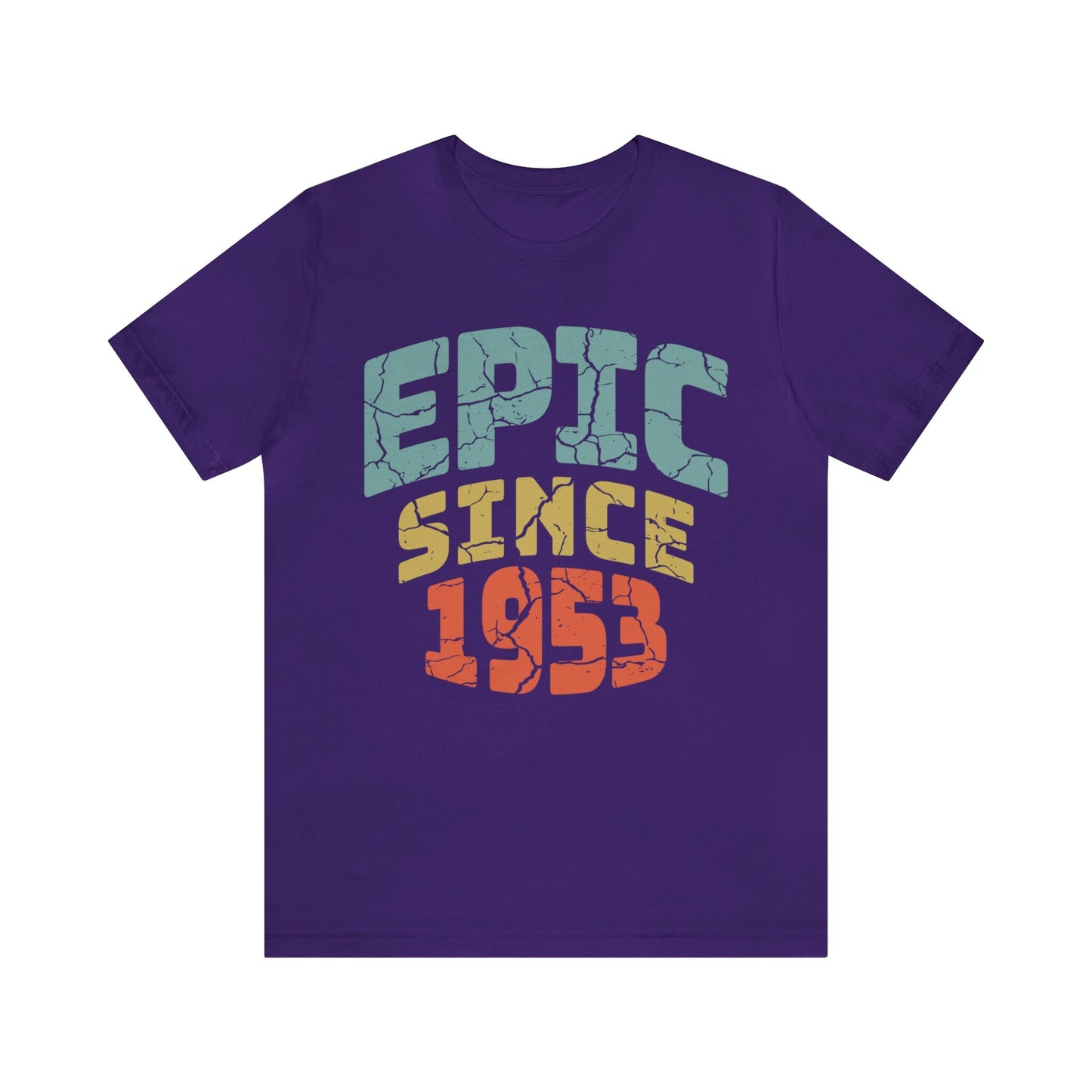 Epic Since 1953 birthday shirt for Men or Husband, Vintage Gift t-shirt for dad or father