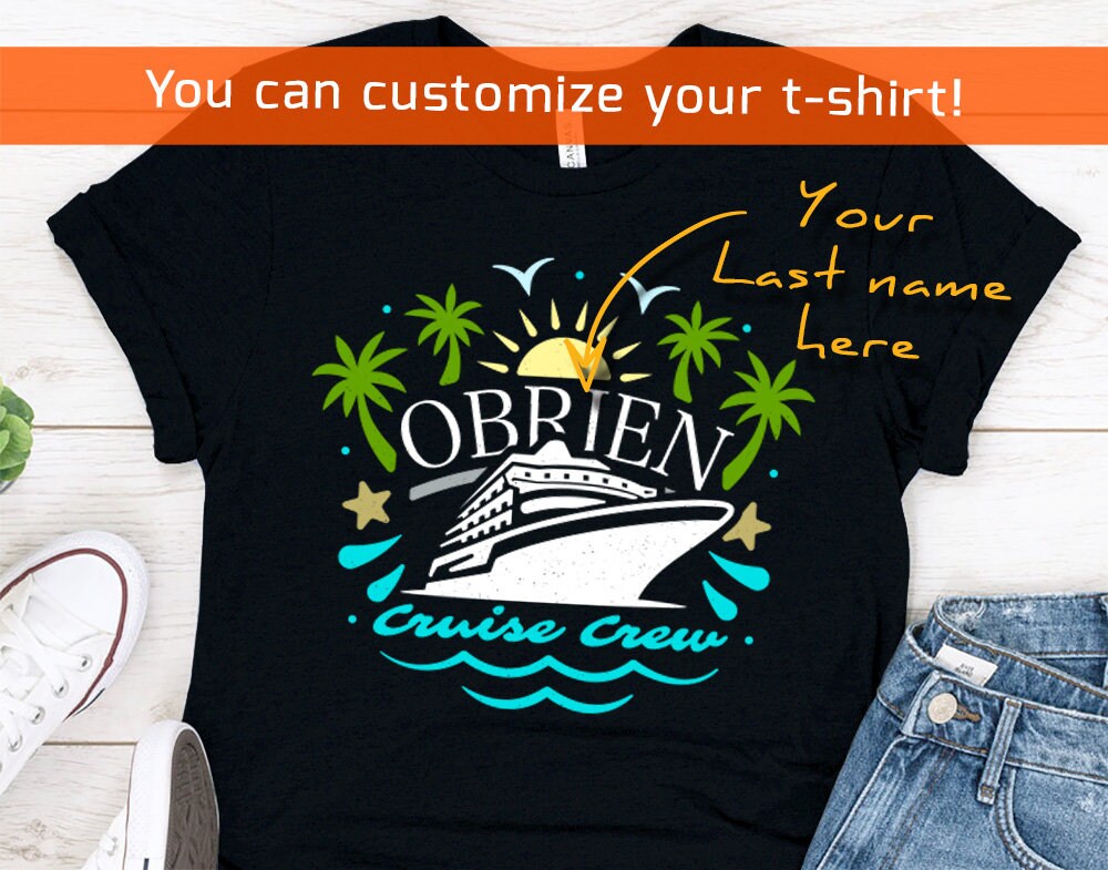 Cruise Crew Personalized Family t-shirts - 37 Design Unit
