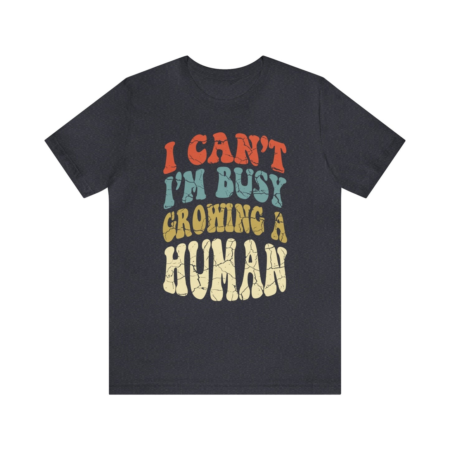 Funny Mom Gift T-Shirt, Growing a Human tee, Funny Pregnancy Announcement Shirt - 37 Design Unit