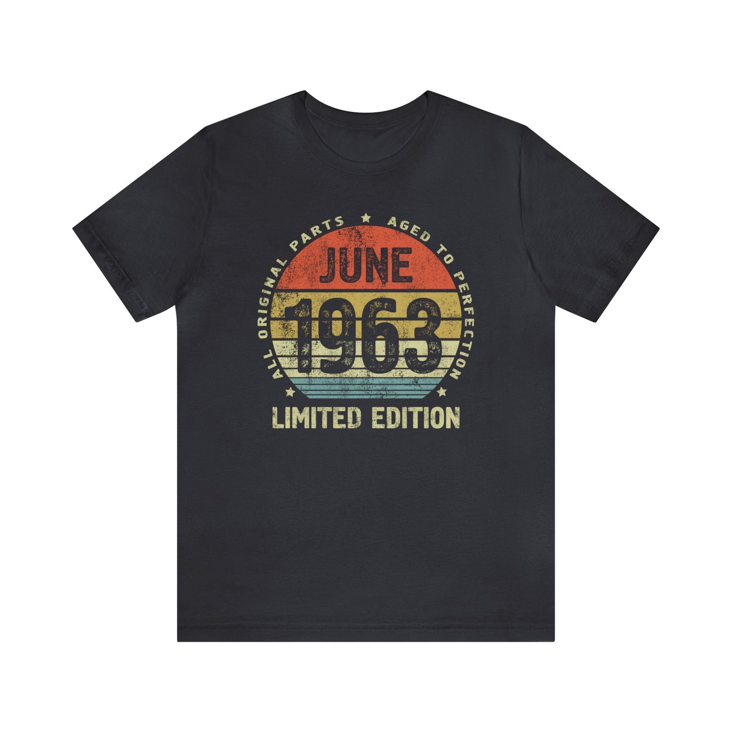 June 1963  birthday shirt for women or men, Gift shirt for wife or husband