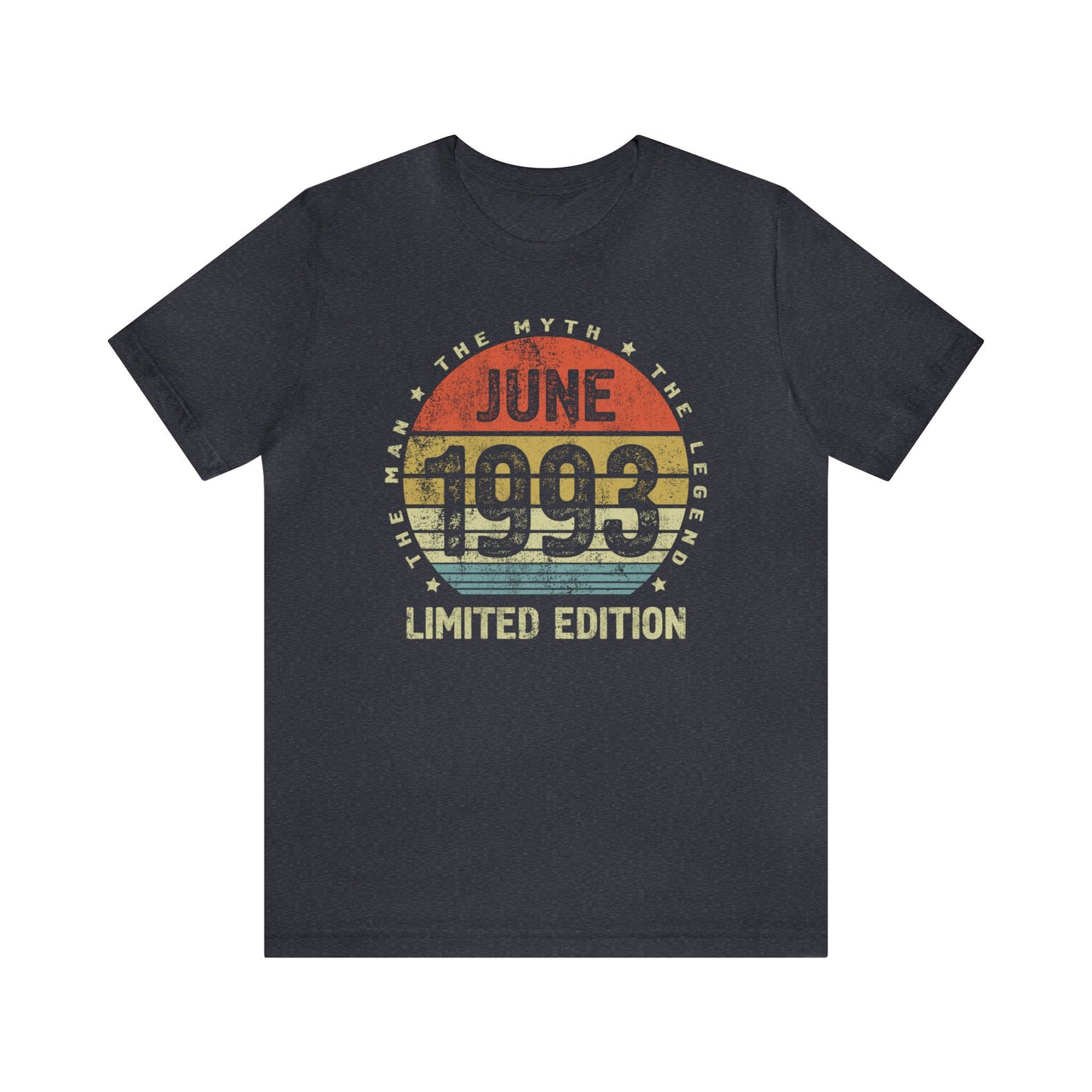 June 1993 birthday gift t-shirt for men or husband, birthday gift shirt for son or brother