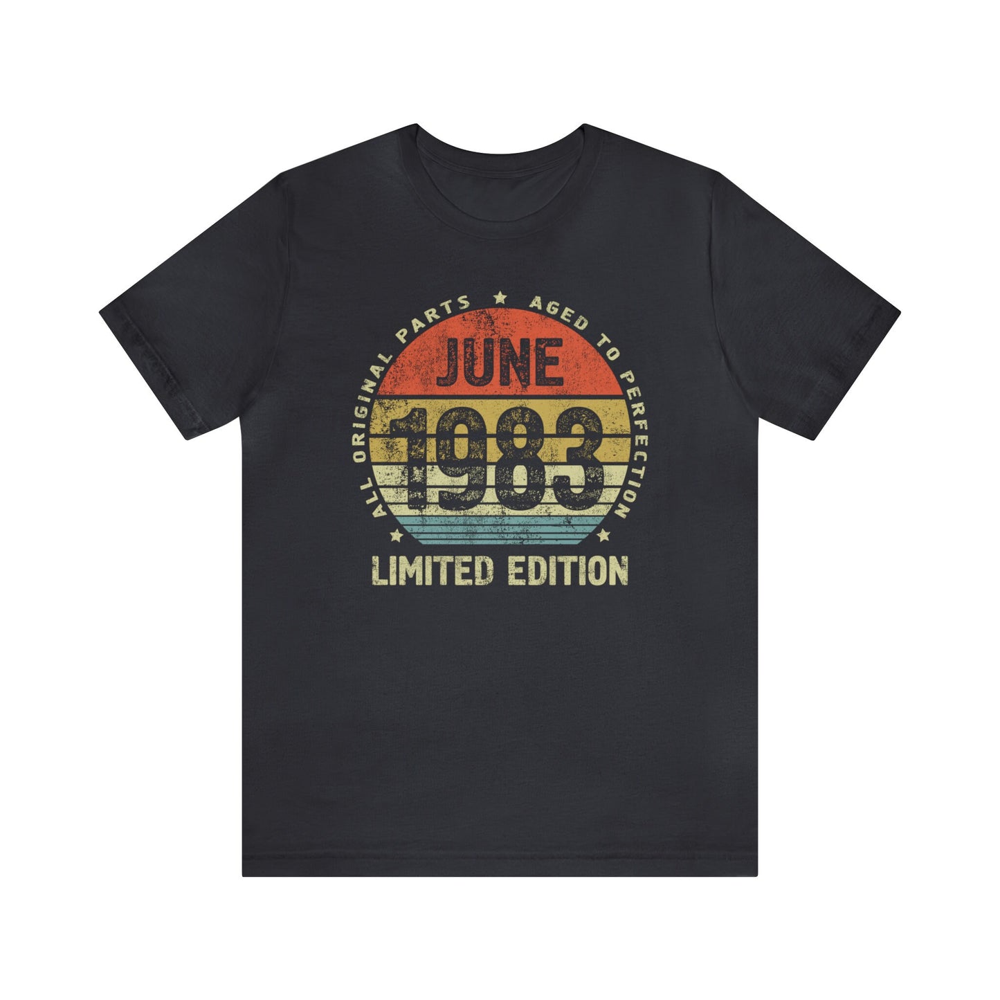 June 1983 birthday gift shirt for women or men, T-shirt for sister or brother