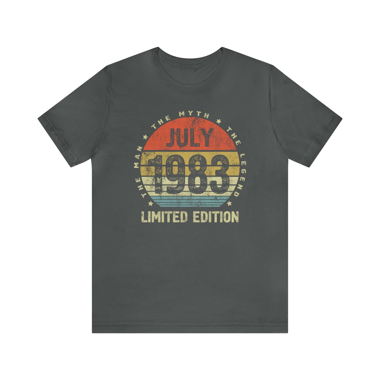 July 1983 birthday gift t-shirt for women or men, Vintage shirt for sister or brother